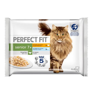 Perfect Fit Senior 7+ dinde & poisson - MyStetho Veterinary