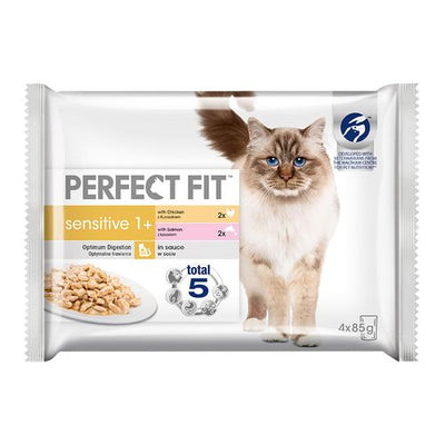 Perfect Fit Sensitive 1+ Poulet & Saumon - MyStetho Veterinary