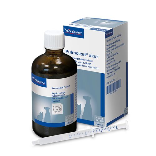 Pulmostat Akut 100 ml - MyStetho Veterinary