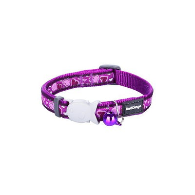 RedDingo RougeDingo Collier pour chat Breezy Love Violet - XS - MyStetho Veterinary
