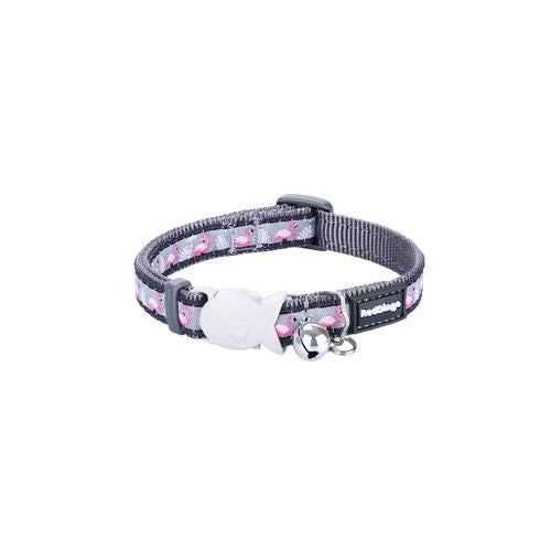 RedDingo RougeDingo Collier pour chat Flamingo Cool gris - XS - MyStetho Veterinary