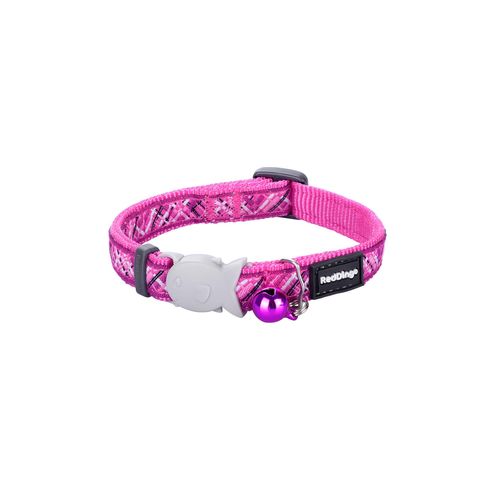 RedDingo RougeDingo Collier pour chat Flanno Hot Pink - XS - MyStetho Veterinary