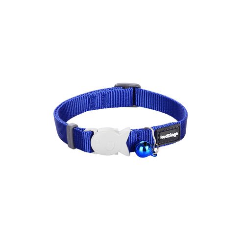 RedDingo RougeDingo Collier pour chat Plain Bleu foncé - XS - MyStetho Veterinary