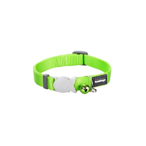 RedDingo RougeDingo Collier pour chat Plain Lime Vert - XS - MyStetho Veterinary