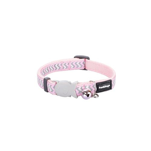 RedDingo RougeDingo collier pour chat Reflective Ziggy Pink - XS - MyStetho Veterinary