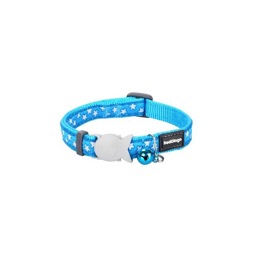 RedDingo RougeDingo collier pour chat Stars White on Turquoi - XS - MyStetho Veterinary