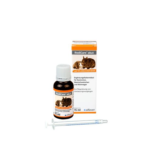 RodiCare akut - 15ml Flacon en verre avec seringues doseuses - MyStetho Veterinary