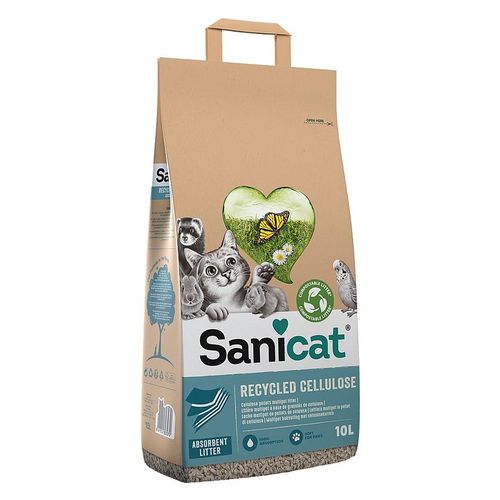 Sanicat Litière pour chats Sani&Green Cellulose 10L - MyStetho Veterinary