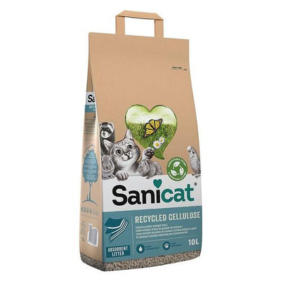Sanicat Litière pour chats Sani&Green Cellulose 10L - MyStetho Veterinary