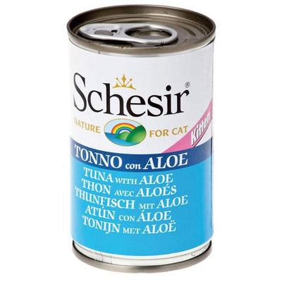 Schesir Jelly Kitten thon avec aloès 140g - MyStetho Veterinary
