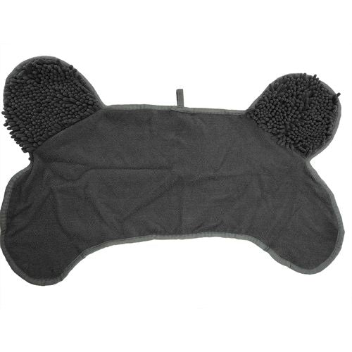 Serviette Clean Paws grise 76 x 40.5 cm - MyStetho Veterinary