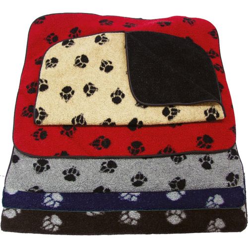 Sherpa Fleece couverture noir / pattes gris 127 x 152 cm - MyStetho Veterinary