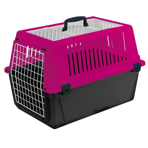 SP Transportboxe Atlas 10 open EL 48x33x29cm, ohne Kissen, purple/sw - MyStetho Veterinary