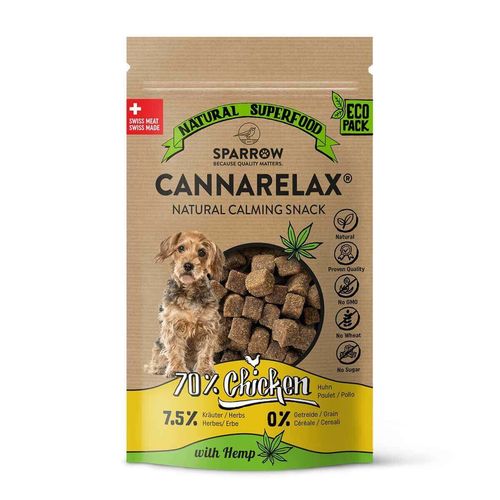 Sparrow Snack Dog CannaRelax Poulet 200g - MyStetho Veterinary