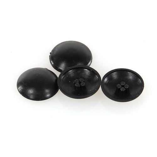 Swisspet Cache en plastique noir pour M10 Vis à tête - MyStetho Veterinary