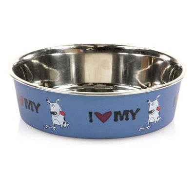 Swisspet Ecuelle en acier spécial I LOVE MY DOG - MyStetho Veterinary