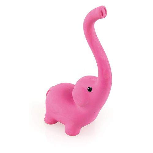 Swisspet éléphant en latex, rose vif, 21cm - MyStetho Veterinary
