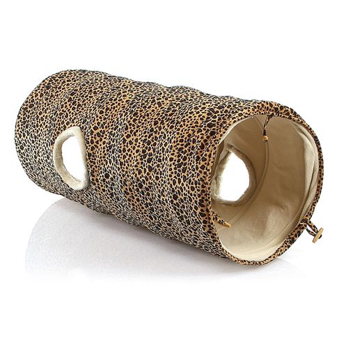 Swisspet froufrou-tunnel XXL, motif léopard - MyStetho Veterinary