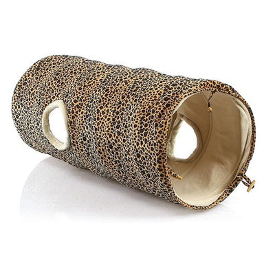 Swisspet froufrou-tunnel XXL, motif léopard - MyStetho Veterinary
