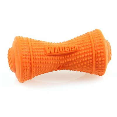 Swisspet jouets pour chiot en caoutchouc Ruff & Roll, orange ø5x11cm - MyStetho Veterinary