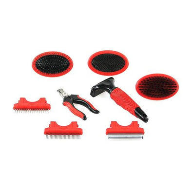 Swisspet Kit de brosses de soins 8pcs. - MyStetho Veterinary