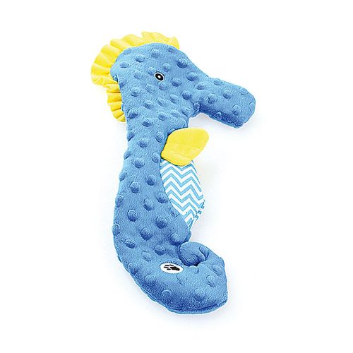 Swisspet Noppi-Play hippocampe, bleu, avec couineur - MyStetho Veterinary