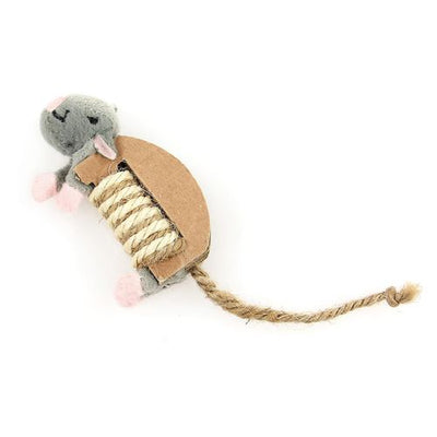 Swisspet Souris, grise, 9.5cm - MyStetho Veterinary