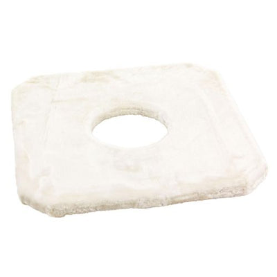 Swisspet Tablette avec trou, grande, 48x48x3cm, blanche - MyStetho Veterinary