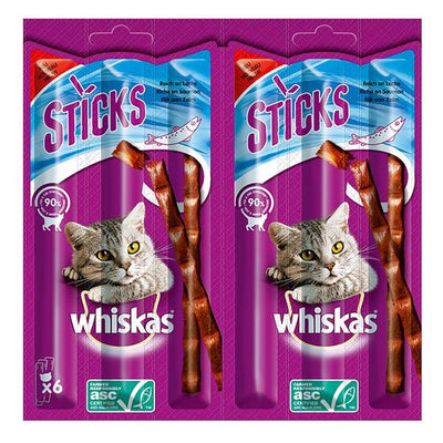 Whiskas Sticks Saumon - MyStetho Veterinary