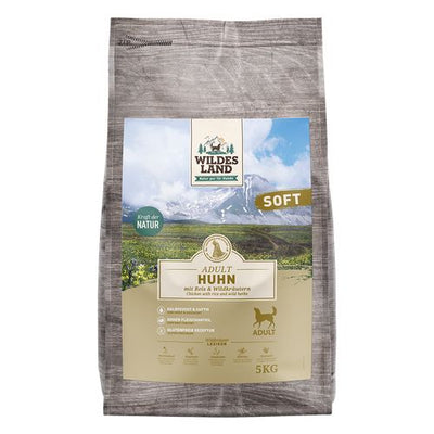 Wildes Land Canine Adult Soft poulet avec riz 5kg - MyStetho Veterinary