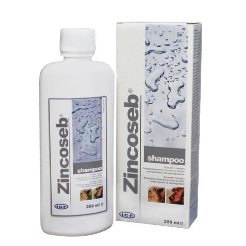Zincoseb Shampoo 250 ml flacon - MyStetho Veterinary